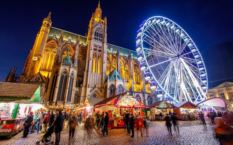 Metz - Marché de Noël à la Place d'Armes