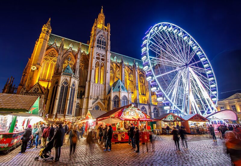 Metz - Marché de Noël à la Place d'Armes